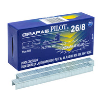 Grapas especiales 26/8 Pilot caja con 5,