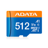 ADATA AUSDX512GUICL10 Memoria Flash 512 GB MicroSDXC 100 MB/s 25 MB/s