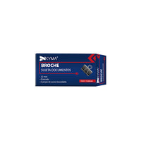 KYMA BSDOC-BIND-32MM pinza sujetapapel Acero 12 pieza(s)