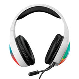 MITZU BASH-4206WH audífono y auriculare Auriculares Alámbrico Diadema Juego Blanco
