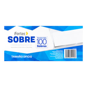Fortec S-10-B-60 sobre A4 Blanco 100 pieza(s)