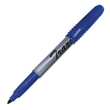 Zebra 406AZLFNC006 marcadores permanentes Punta fina Azul Azul, Gris 6 pieza(s)