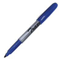 Zebra 406AZLFNC006 marcadores permanentes Punta fina Azul Azul, Gris 6 pieza(s)