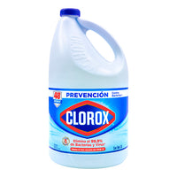 Blanqueador Clorox, cloro 3.8 Lt.