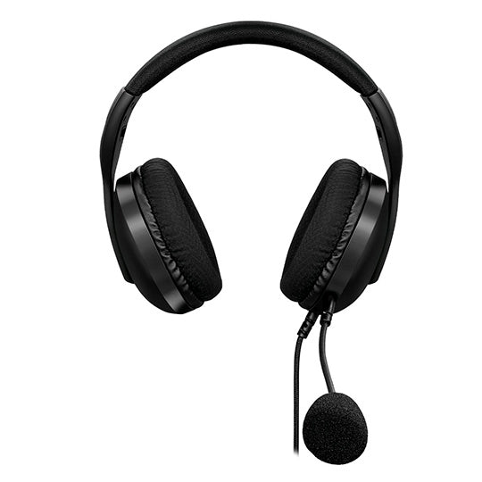 BASHER BASH-4204BK audífono y auriculare Auriculares Alámbrico Diadema Juego Negro