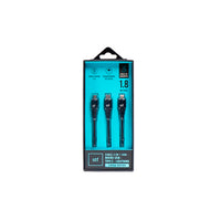STF ST-A36885 cable USB 1,8 m USB A USB C/Micro-USB B/Lightning Negro