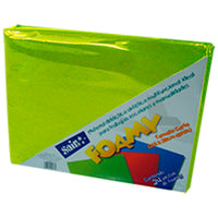 Foamy saira tamaño carta  verde limon 24