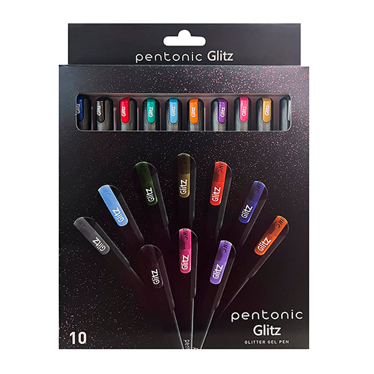 Bolígrafo de gel mediano Pentonic Glitte
