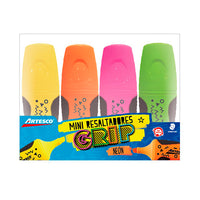 ARTESCO AR16978002 marcador 4 pieza(s) Verde, Naranja, Rosa, Amarillo