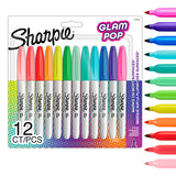 Sharpie 2185226 marcador permanente Punta redonda/fina Multicolor 12 pieza(s)