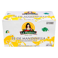 Té de manzanilla LA PASTORA caja con 25