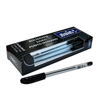Bolígrafo SAIRA semi gel punto mediano 0