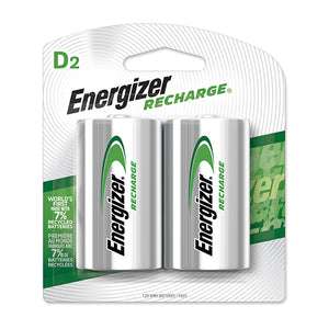 Pila Recargable Energizer D blíster con