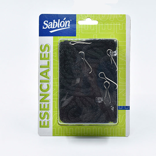 Cordón para gafete Sablón color negro bl