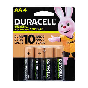 Duracell 5006077 pilas domésticas Batería recargable AA Níquel-metal hidruro (NiMH) 1,2 V