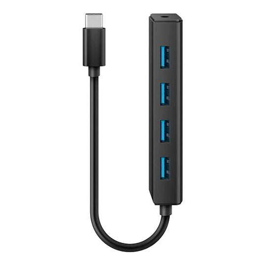 Steren USB-5260 nodo concentrador USB 3.2 Gen 1 (3.1 Gen 1) Type-C 5000 Mbit/s Blanco, 1 pieza(s)