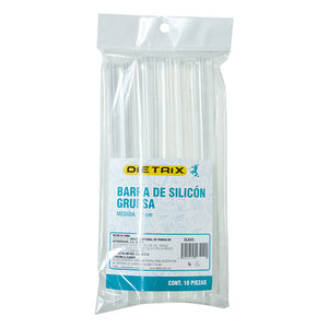 Barras de silicón grueso DIETRIX 18 CM c