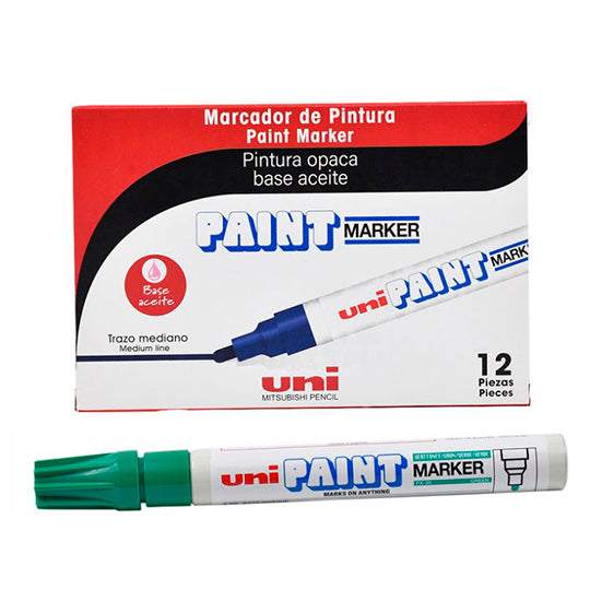 Marcador permanente UniPaint punta bala