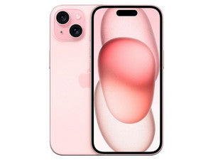Smartphone Apple iPhone 15: Chip A16 Bionic, 128GB, Pantalla 6.1", Bluetooth 5.3, Wi-Fi 5G, iOS, Rosa