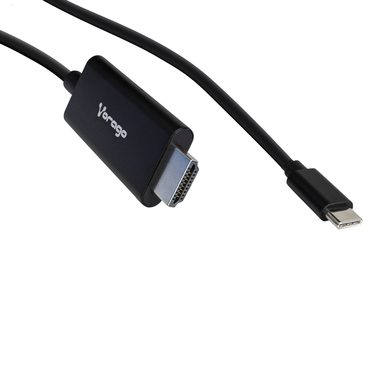 Vorago CAB-304 adaptador de cable de vídeo 1.8 m USB Tipo C HDMI Negro, Macho, Macho, Derecho