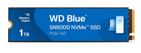 Western Digital Blue SN5000 1 TB M.2 PCI Express 4.0 NVMe, 5150 MB/s, WDS100T4B0E