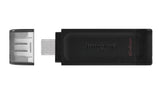 Kingston Technology 64GB USB-C 3.2 Gen 1 DataTraveler 70 Memoria Flash 64 GB USB Tipo C 3.2 Gen 1 (3.1 Gen 1) Tapa