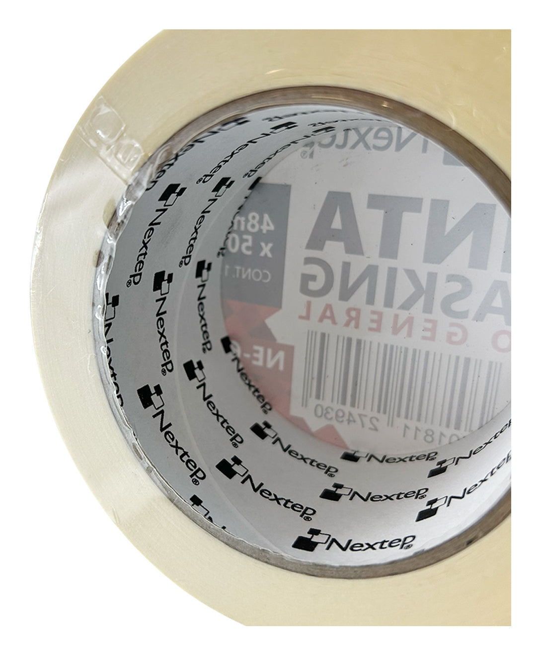 CINTA MASKING NEXTEP USO GENERAL TAMAÑO 48mm x 50m NE-609C