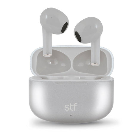 STF mobile ST-E01393 audífono y auriculare Auriculares Inalámbrico Intra auditivo Llamadas/Música Bluetooth Gris