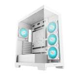 DeepCool CG580 4F WH carcasas ordenador Midi Tower PC Blanco ATX, ITX, micro ATX