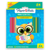 Colores largos Paper Mate caja con 24 co