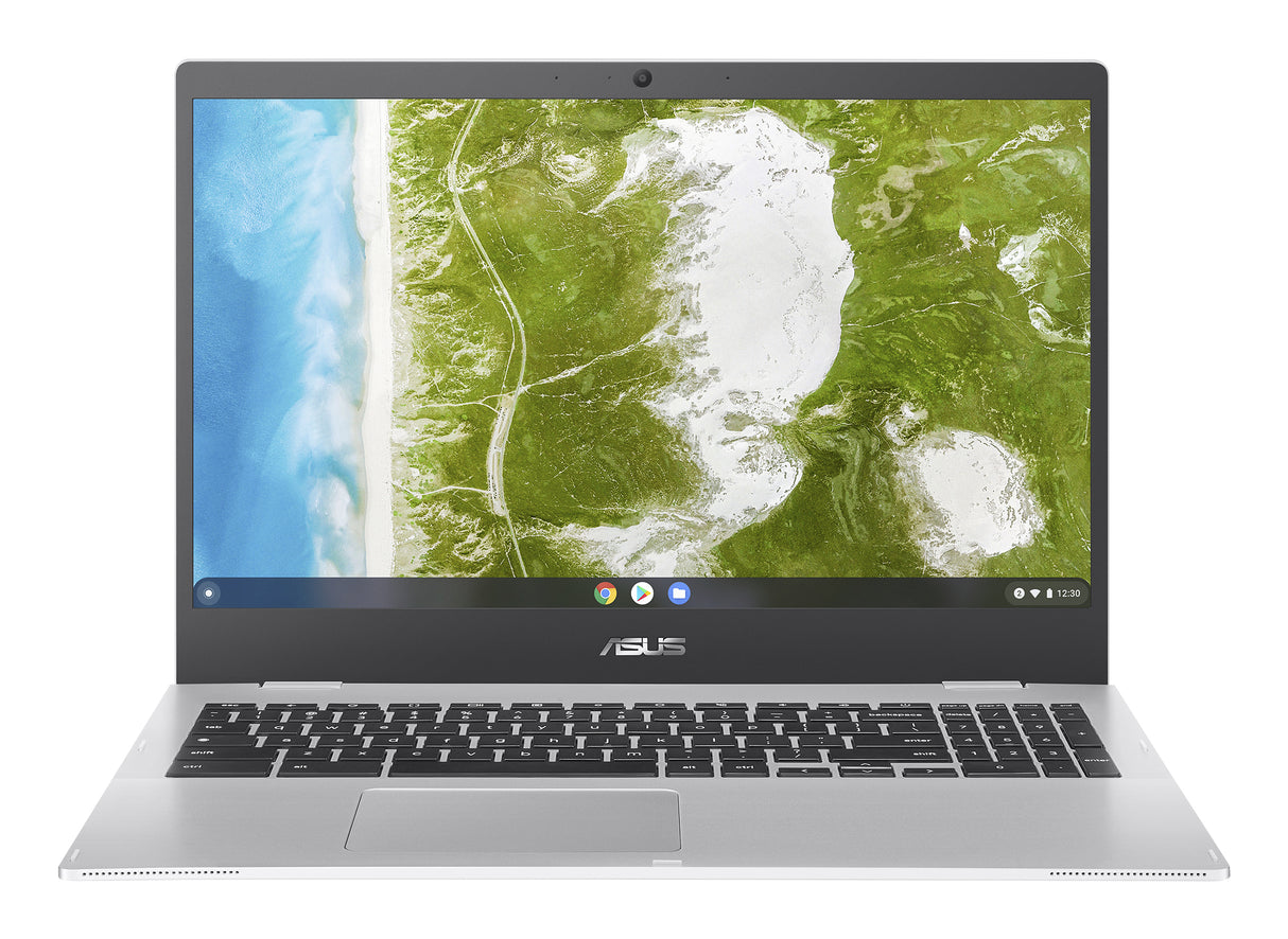 ASUS Chromebook CX1500CKA-Cel8G128-C2 Laptop Transparent Silver Chromebook Plata Concha