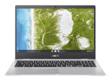 ASUS Chromebook CX1500CKA-Cel8G128-C2 Laptop Transparent Silver Chromebook Plata Concha