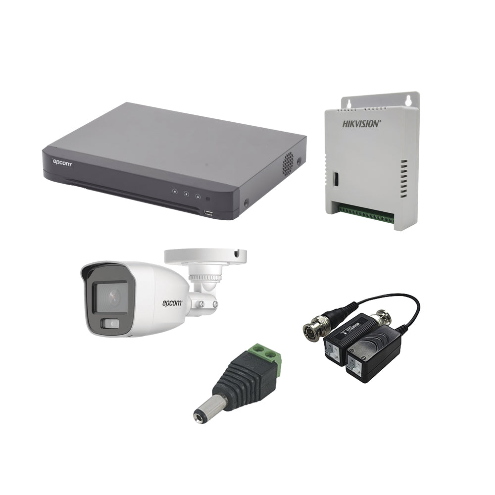 Epcom KEVTX8T8BG/A kit de videovigilancia Alámbrico 12 canales