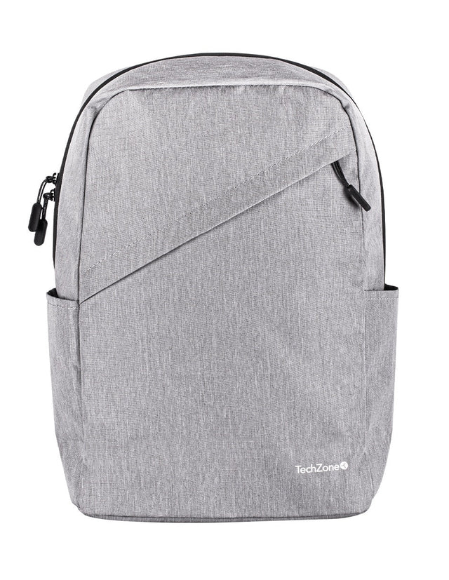 TechZone TZLBP43015B-G mochila Mochila casual Gris Poliéster, Compartimento del portátil