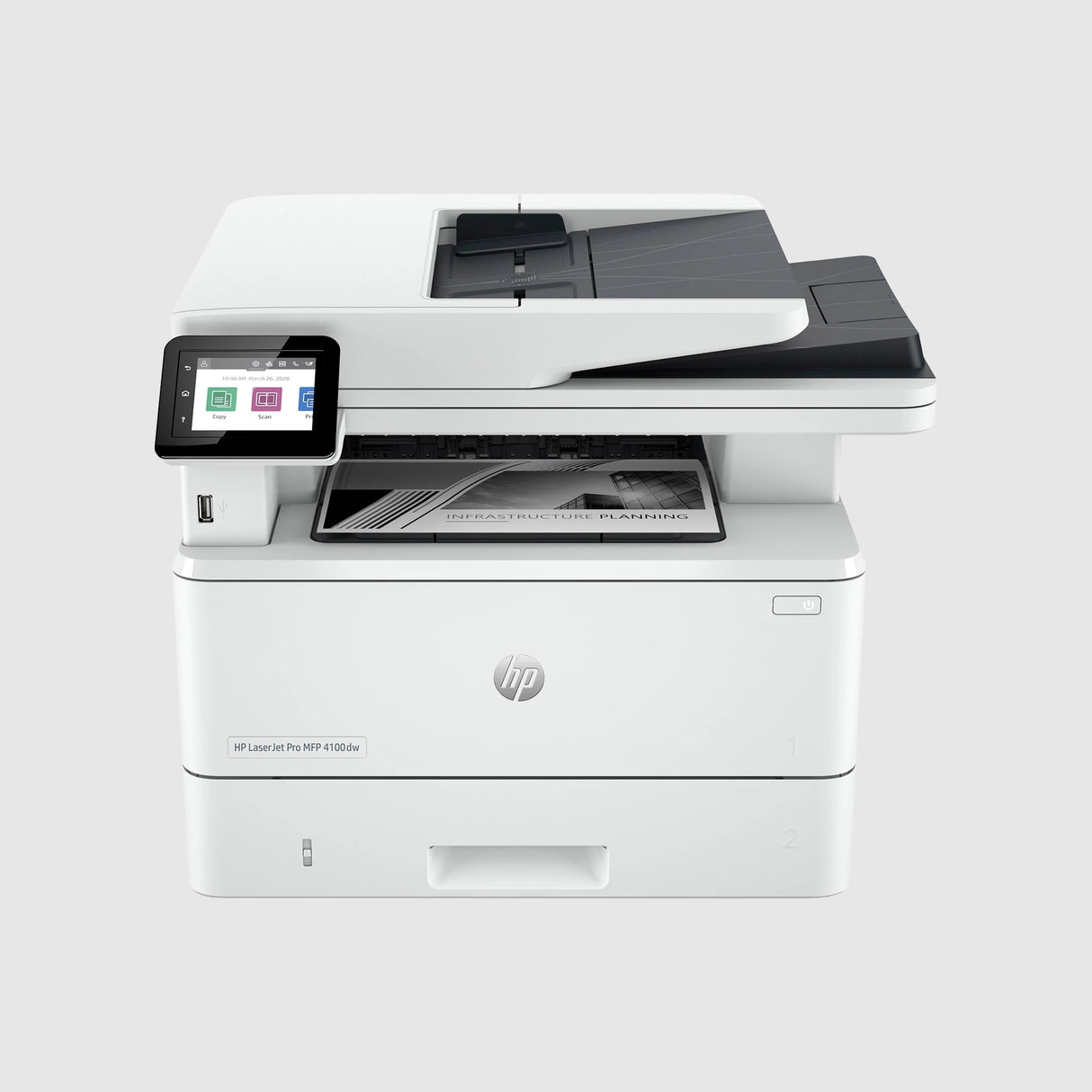 HP LaserJet Pro MFP 4103fdw Printer Impresora Multifunción Laser WiFi Blanco