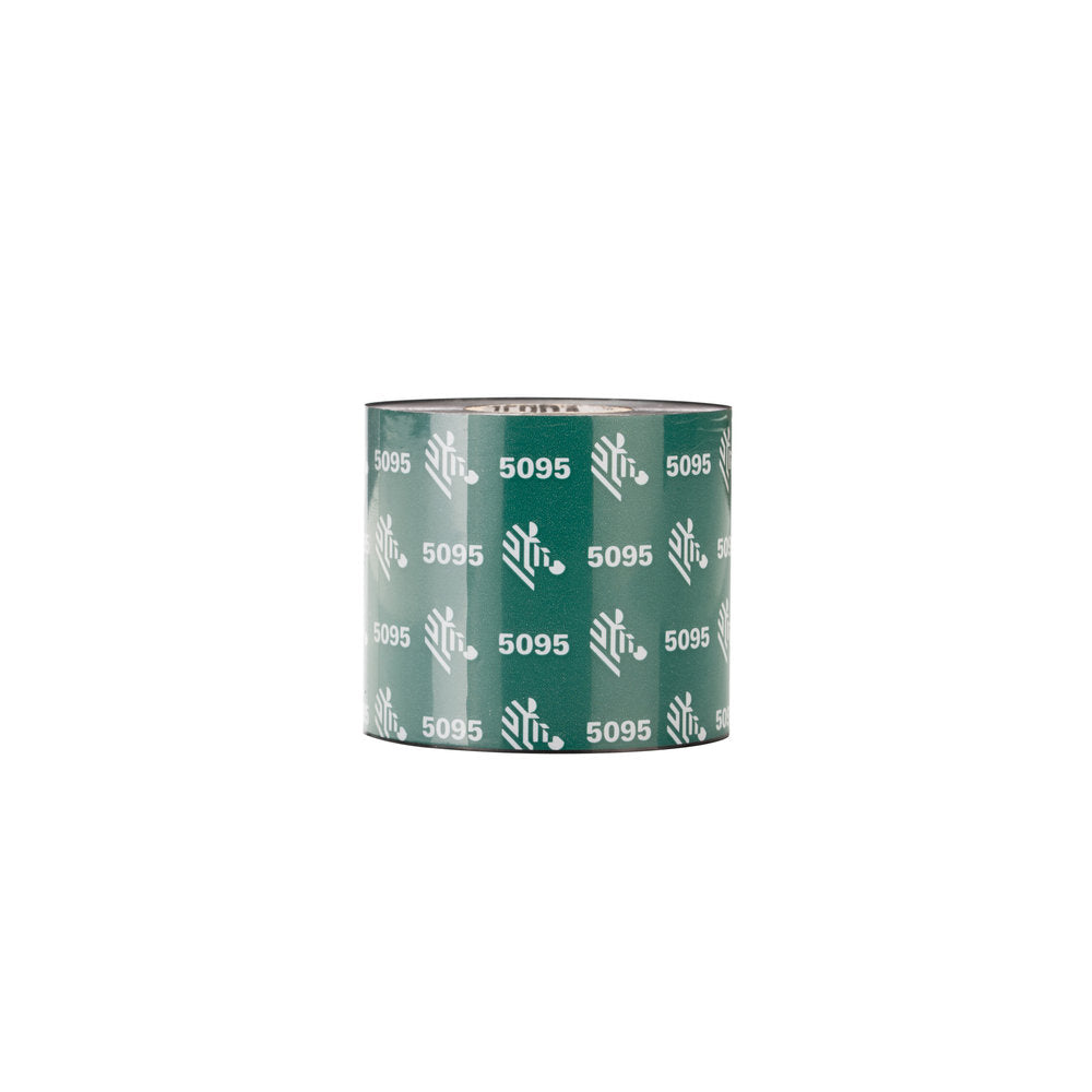 Zebra 5095 Resin cinta térmica 450 m Negro