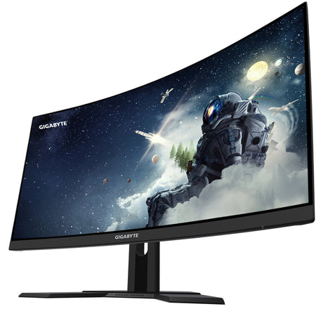GIGABYTE G27FC A 27" Monitor de Juego Curvo FHD - 1920 x 1080, 1500R, 165Hz, 1ms, 250 cd/m², FreeSync Premium, HDMI 1.4, Displayport 1.2 Monitor 68,6 cm (27") 1920 x 1080 Pixeles Full HD Edge LED Negro