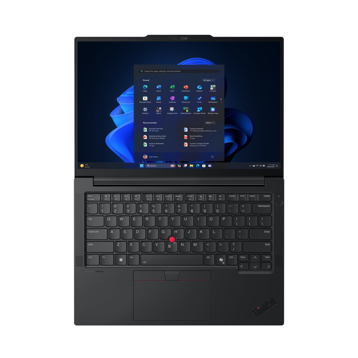 Lenovo ThinkPad E14 Gen 7 (Intel) Laptop Portátil Negro Concha 35,6 cm (14")