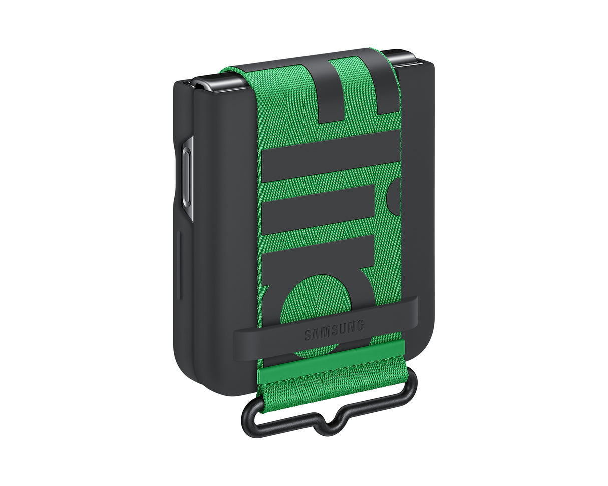 Samsung EF-GF721TBEGMX fundas para teléfonos móviles 17 cm (6.7") Monocromo Galaxy Z Flip4 Funda