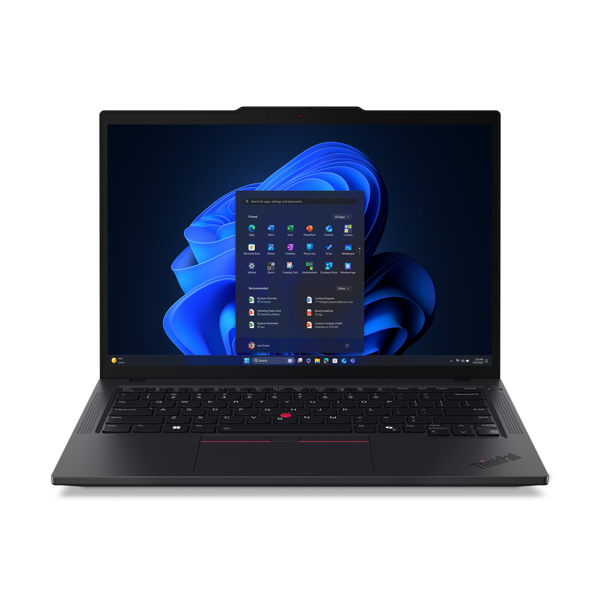 Lenovo ThinkPad T14 Gen 6 (Intel) Ordenadores portátiles Portátil Negro 35,6 cm
