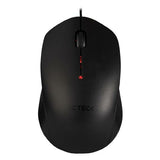 Acteck Optimize Prime MA230 ratón Oficina Ambidiestro USB tipo A Óptico 1200 DPI, Negro