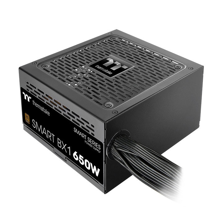 Thermaltake Smart BX1 650W unidad de fuente de alimentación 24-pines ATX ATX Negro, 100 - 240 V, 780 W, Activo