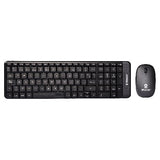 BRobotix 6000618 teclado Ratón incluido Universal RF inalámbrico QWERTY Español Negro
