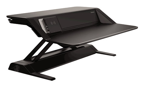 Fellowes Lotus estaciones de trabajo sentado o de pie Independiente Negro 2 15,8 kg