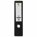 Techmakro KITCARP20NF carpeta Cartón, Cloruro de polivinilo (PVC) Negro Carta, Folder de archivo convencional, Mate, 650