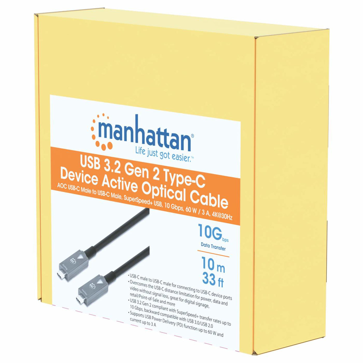 MANHATTAN Cable USB 356428, 2.0, 480 Mbps, 1.8 m Longitud