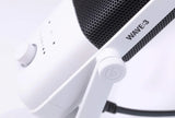 Elgato Wave 3 Blanco Micrófono de mesa, 120 Db, 70 - 20000 Hz, 24 Bit, 10MAB9911