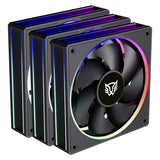 Balam Rush Eolox Bora EXB85 Gabinete de la computadora Ventilador 12 cm Negro, 600 RPM, 1600 RPM
