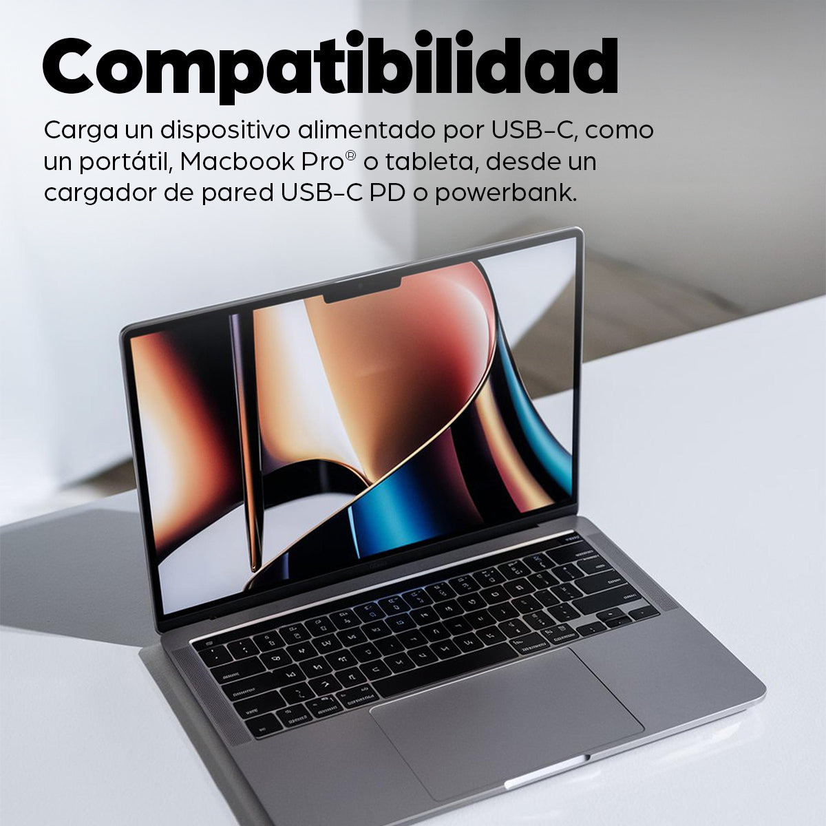 Manhattan Cable USB-C a USB-C, 50 cm, macho a macho, 480 Mbps (USB 2.0), negro, garantía de por vida, equivalente a USB2CC50CM Cable USB 2.0 USB C USB C Macho