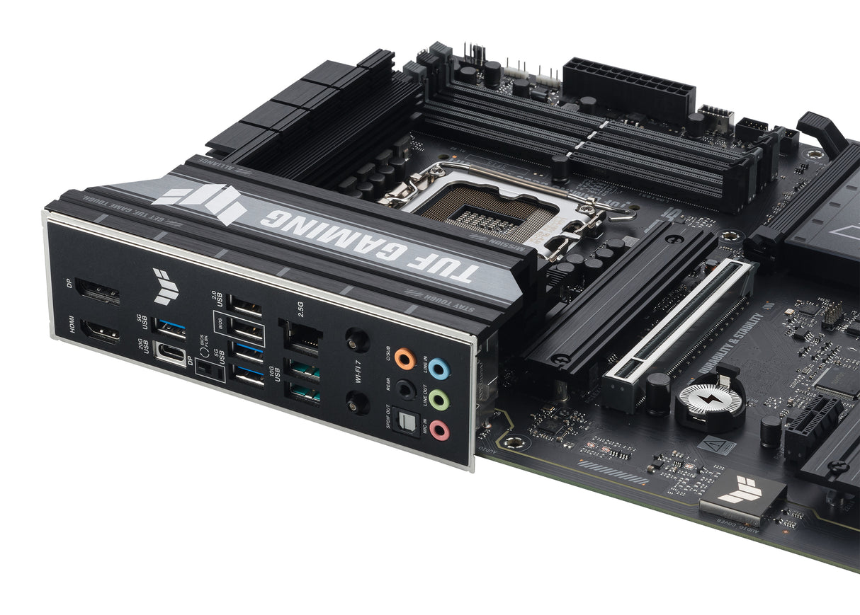 ASUS TUF GAMING B860-PLUS WIFI placas base Intel LGA 1851 (Socket V1) Intel Core Ultra (Series 2) LGA 1851